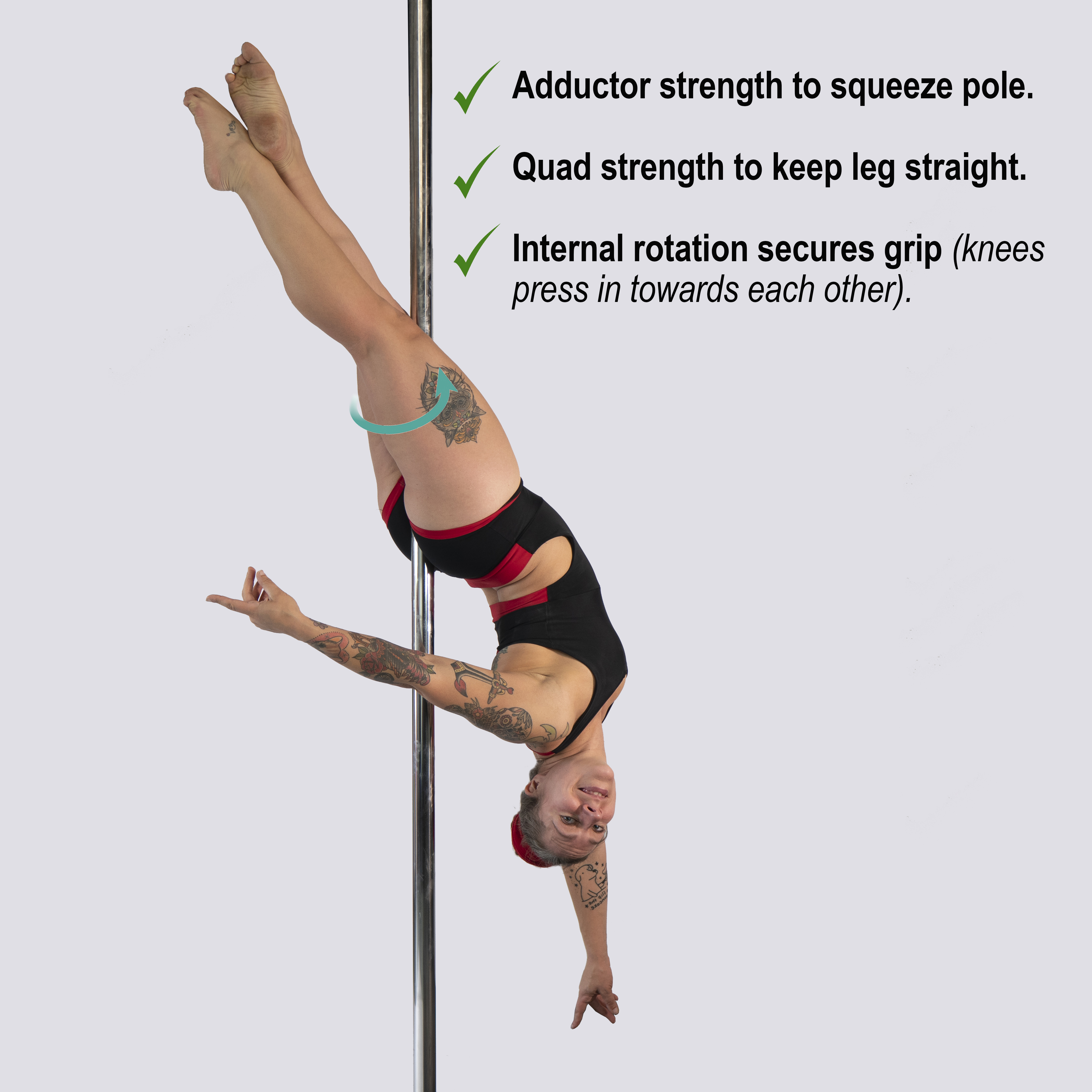 7 hours after first pole class.. Is this normal? Inner thigh! :  r/poledancing